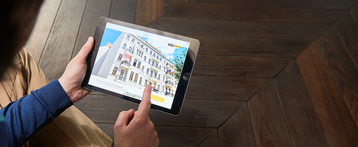 Immobiliensuche zuhause und unterwegs